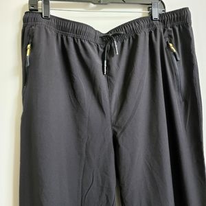 NWT Womens Sports Exercise Pants, Black, Plus Size
